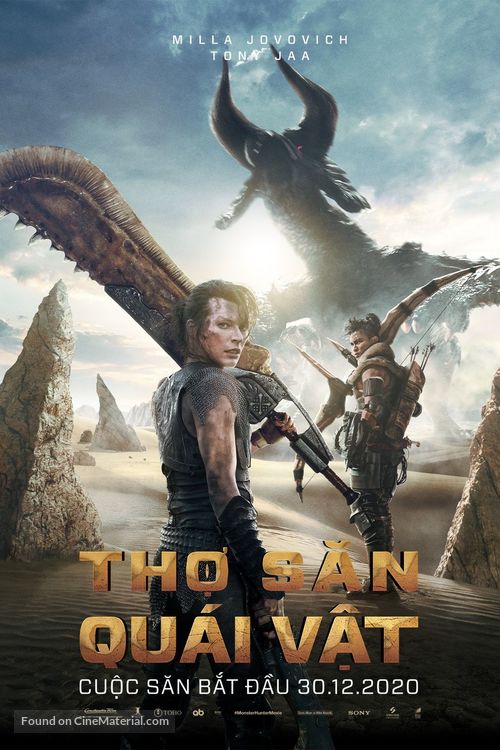 Monster Hunter - Vietnamese Movie Poster