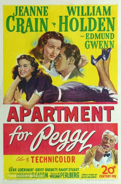 Apartment for Peggy - Movie Poster