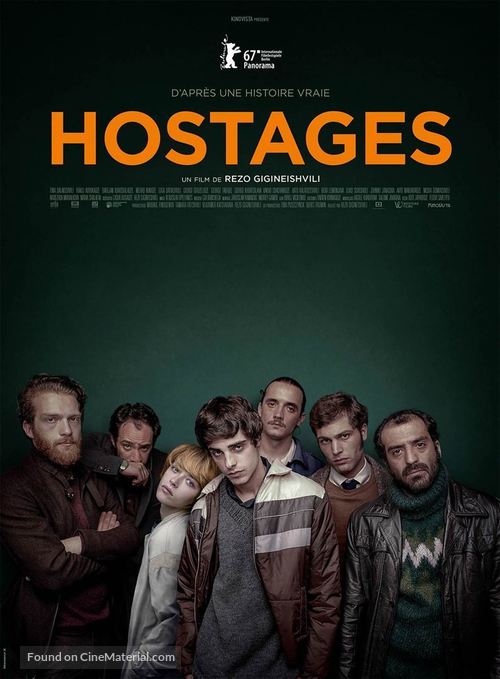 Hostages - French Movie Poster