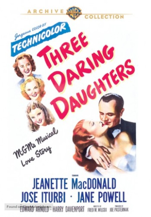 Three Daring Daughters - DVD movie cover