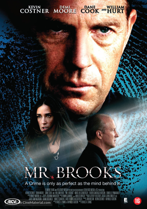 Mr. Brooks - Dutch DVD movie cover