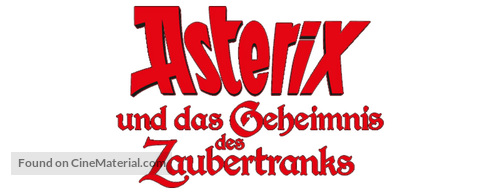 Ast&eacute;rix: Le secret de la potion magique - German Logo