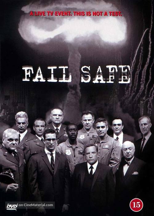 Fail Safe - Danish DVD movie cover