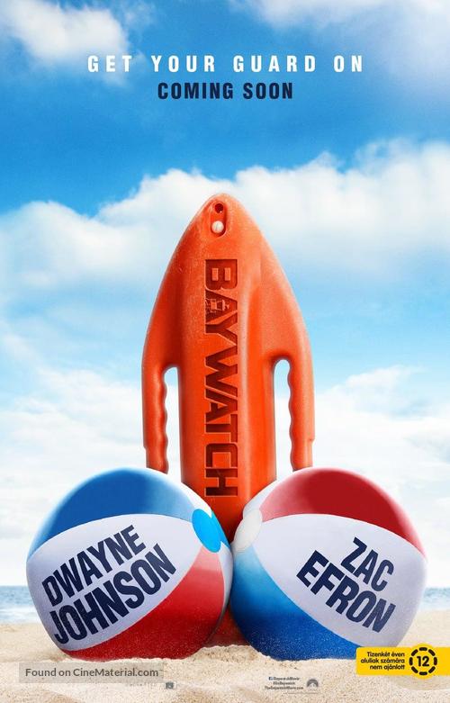 Baywatch - Hungarian Movie Poster