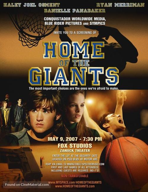 Home of the Giants - Movie Poster