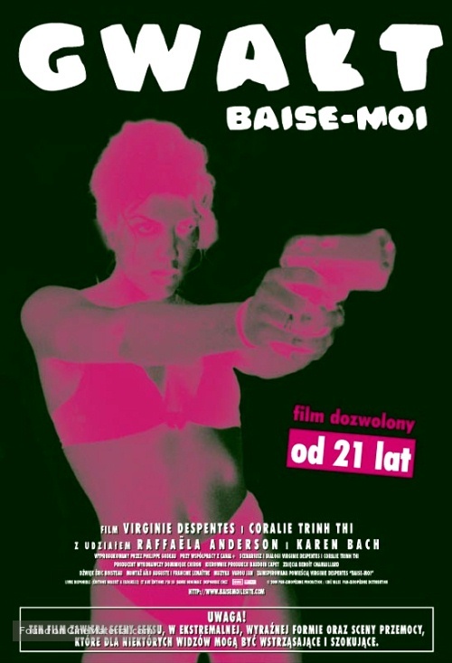 Baise-moi - Polish Advance movie poster