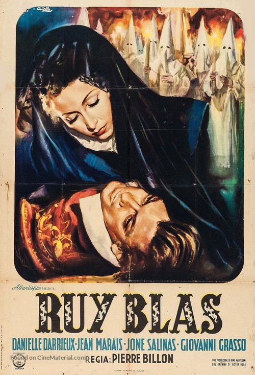 Ruy Blas - Italian Movie Poster