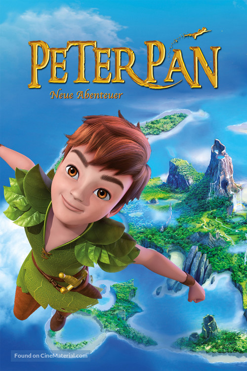 &quot;Les nouvelles aventures de Peter Pan&quot; - German Movie Poster