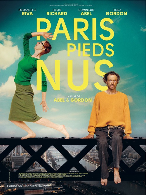 Paris pieds nus - French Movie Poster