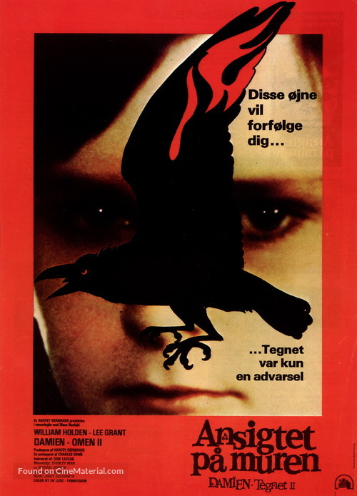 Damien: Omen II - Danish Movie Poster