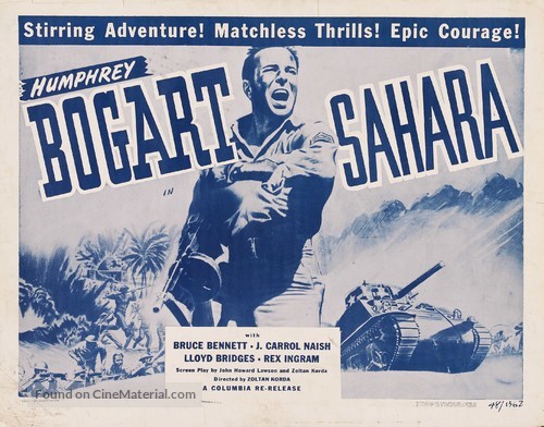 Sahara - Movie Poster