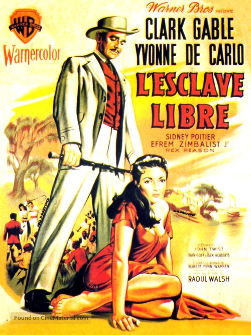 Band of Angels - French Movie Poster