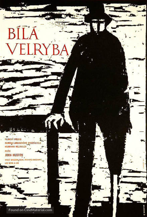 Moby Dick - Czech Movie Poster