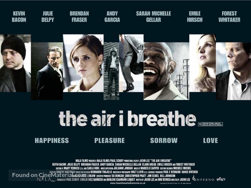 The Air I Breathe - British Movie Poster