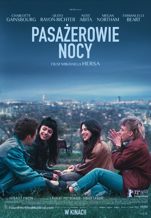 Les passagers de la nuit - Polish Movie Poster