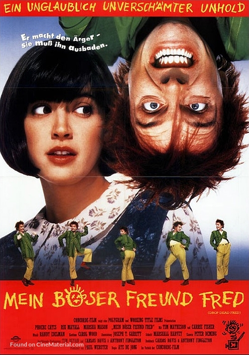 Drop Dead Fred - German Movie Poster