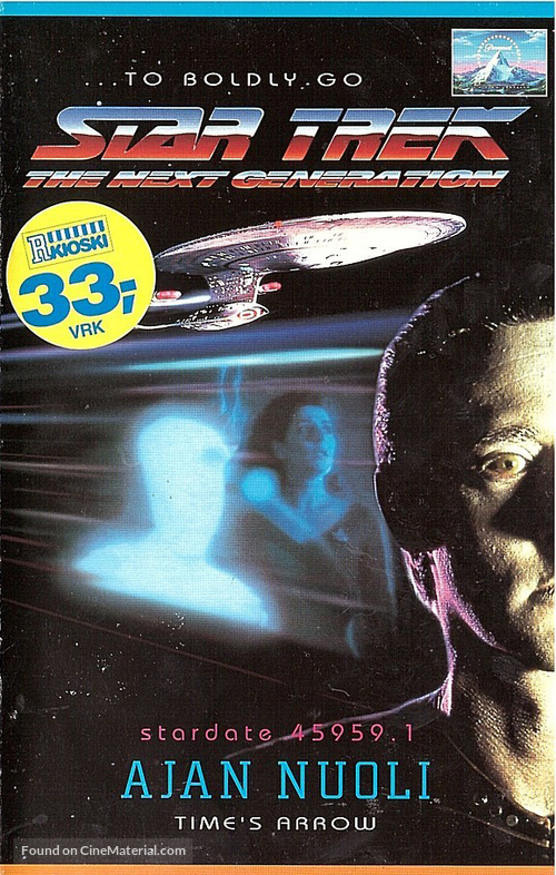 &quot;Star Trek: The Next Generation&quot; - Finnish VHS movie cover