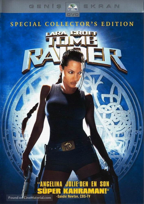 Lara Croft: Tomb Raider - Turkish DVD movie cover