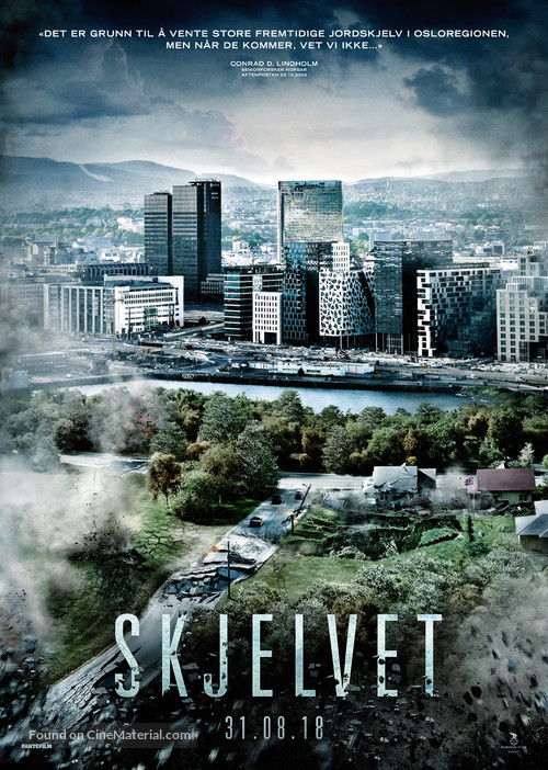 Skjelvet - Norwegian Movie Poster