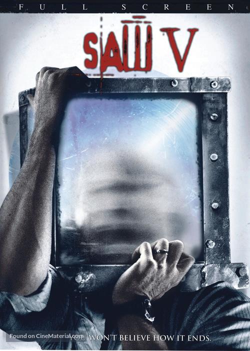 Saw V - DVD movie cover