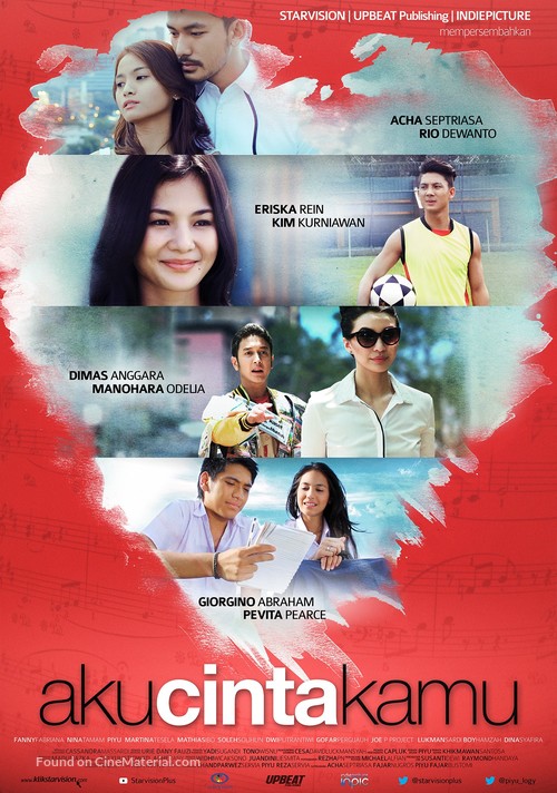 Poster Aku Cinta Indonesia Sketsa