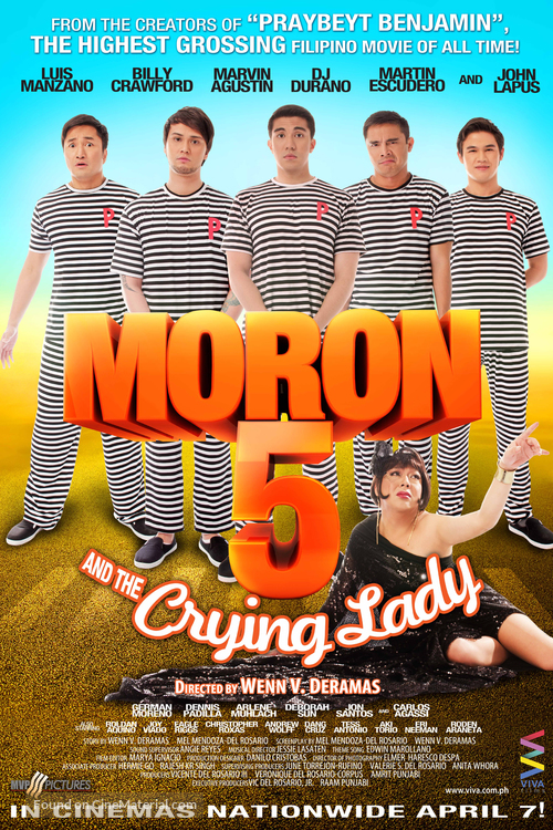 Moron 5 and the Crying Lady - Philippine Movie Poster