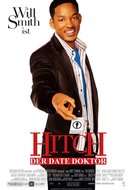 Hitch (2005) German movie poster