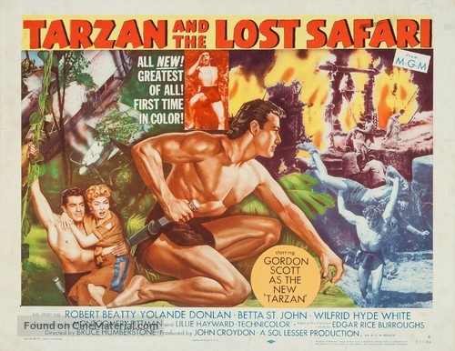 Tarzan and the Lost Safari - Movie Poster