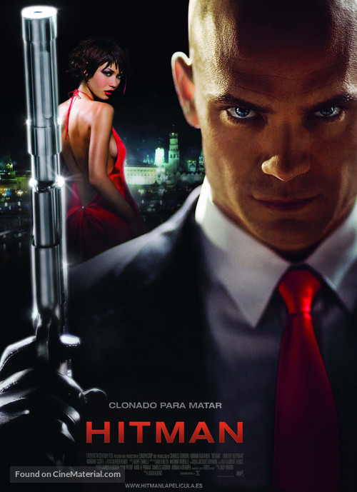 Hitman - Spanish Movie Poster