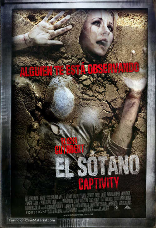 Captivity - Venezuelan Movie Poster