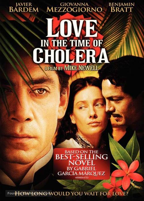 Love in the Time of Cholera - DVD movie cover