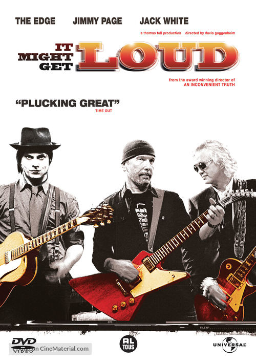 It Might Get Loud - Dutch DVD movie cover