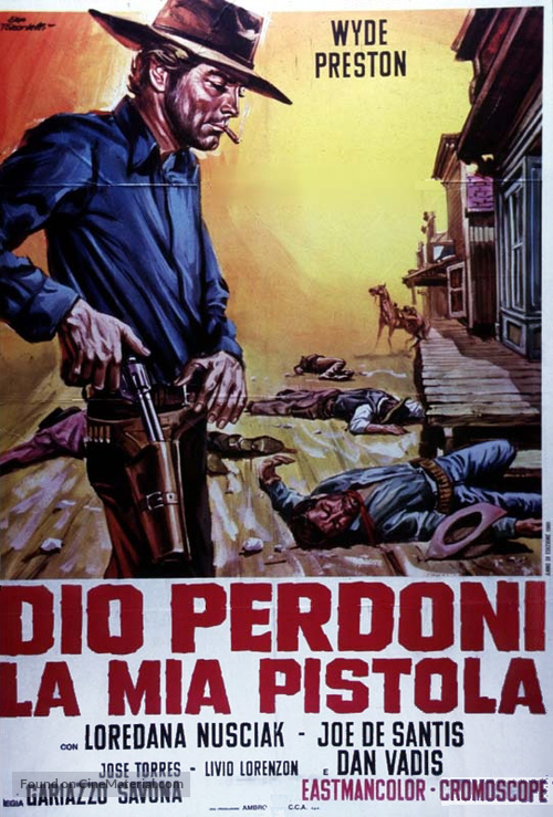 Dio perdoni la mia pistola - Italian Movie Poster