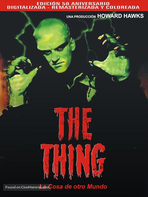 The Thing From Another World - Spanish Movie Cover