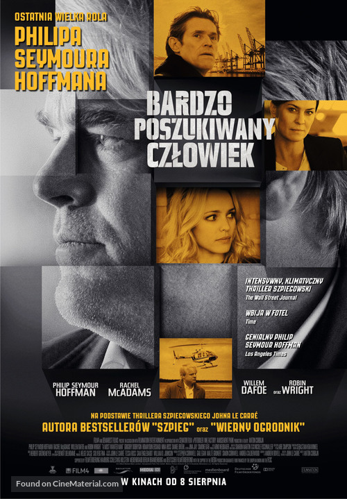 A Most Wanted Man - Polish Movie Poster