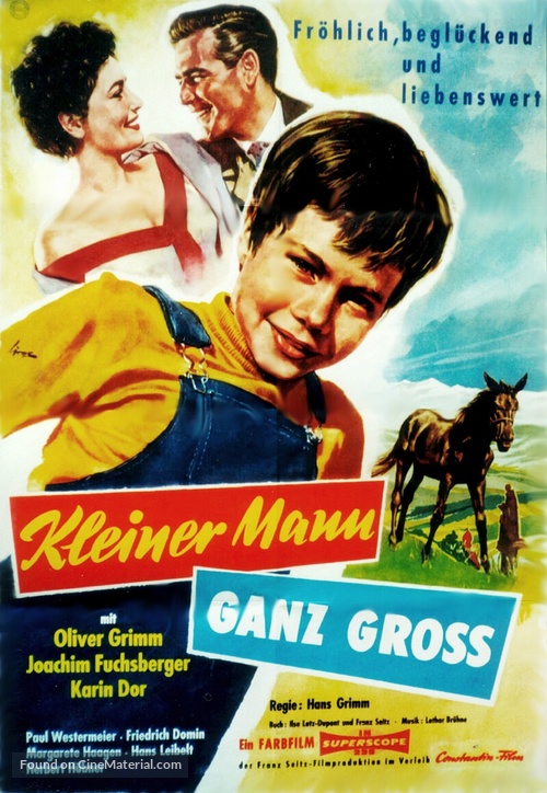 Kleiner Mann - ganz gro&szlig; - German Movie Poster