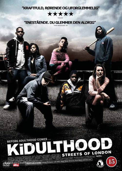 Kidulthood - Danish DVD movie cover