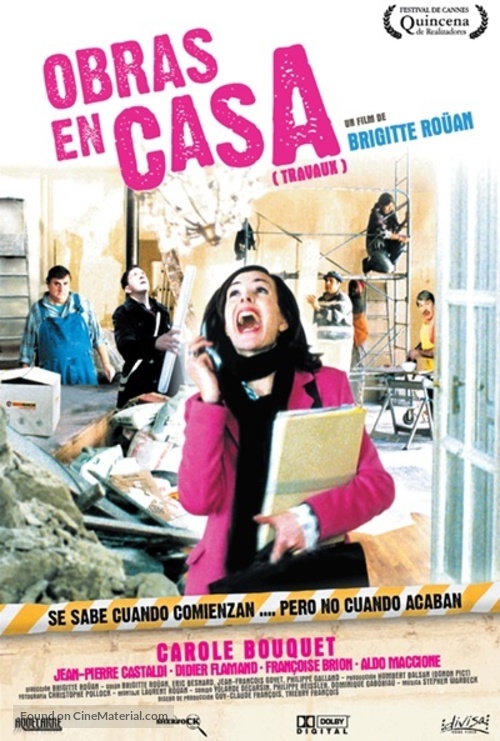 Travaux, on sait quand &ccedil;a commence... - Spanish Movie Poster