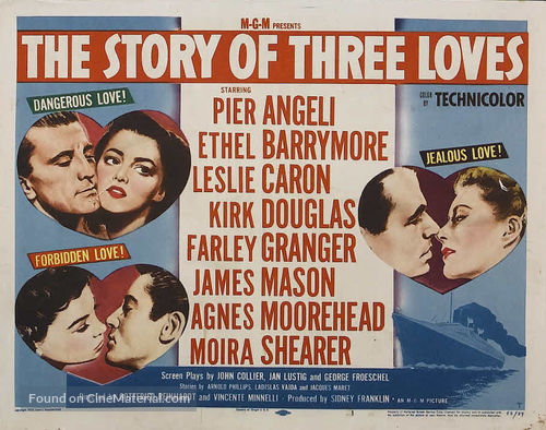 The Story of Three Loves - Movie Poster