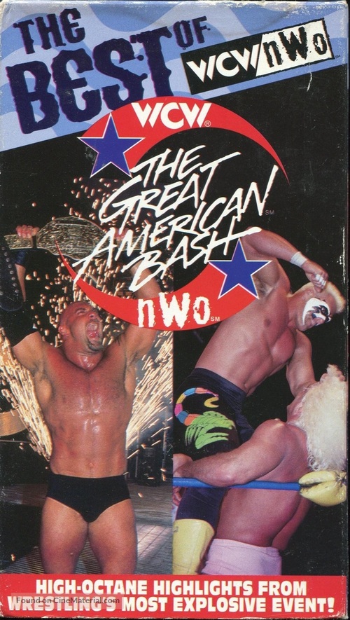 WCW the Great American Bash - VHS movie cover