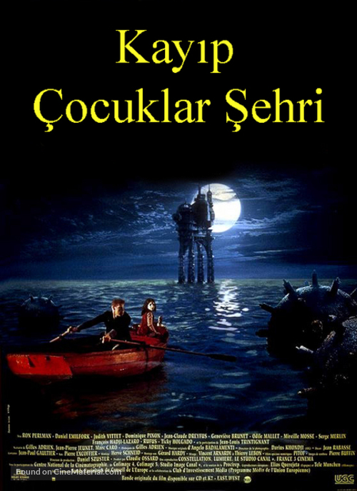 La cit&eacute; des enfants perdus - Turkish Movie Poster