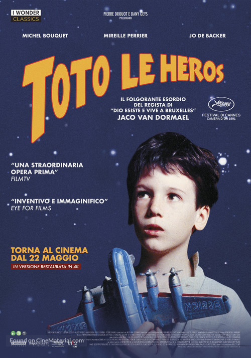Toto le h&eacute;ros - Italian Movie Poster