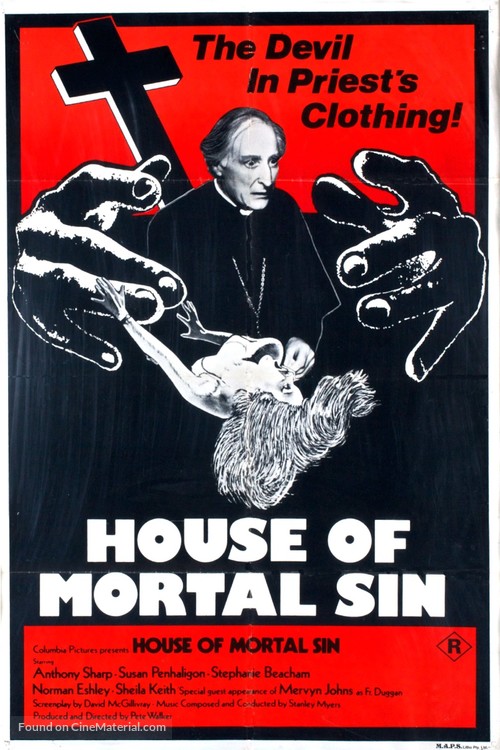 House of Mortal Sin - Australian Movie Poster