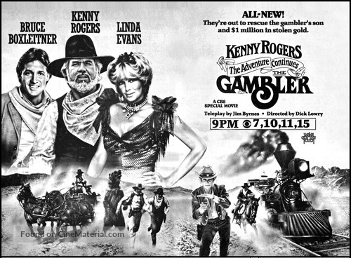 Kenny Rogers as The Gambler: The Adventure Continues - poster
