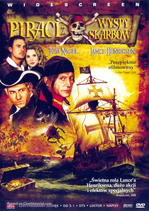 Pirates of Treasure Island - Polish DVD movie cover