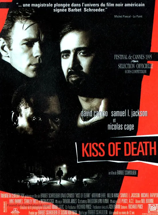 Kiss Of Death - French Movie Poster