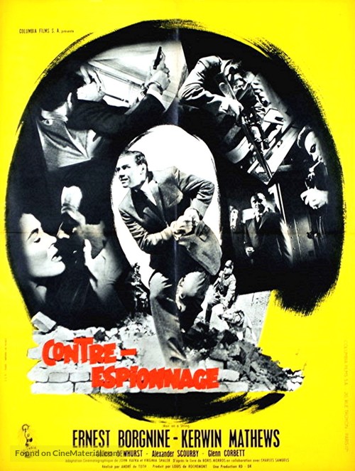 Man on a String - French Movie Poster