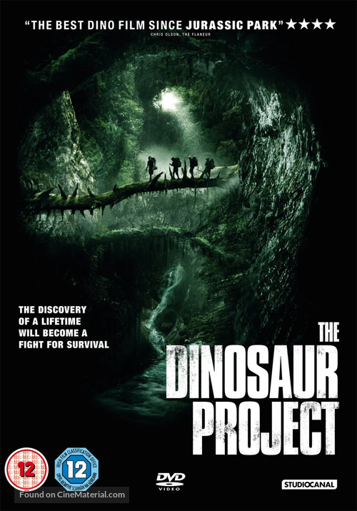 The Dinosaur Project - British DVD movie cover