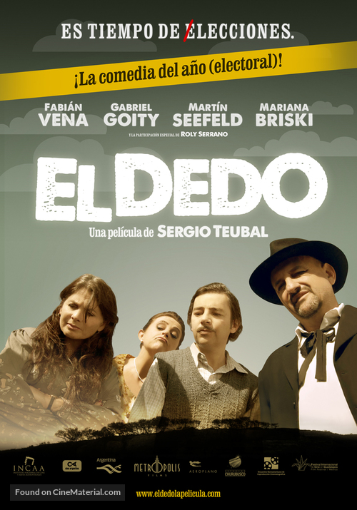 El dedo - Argentinian Movie Poster