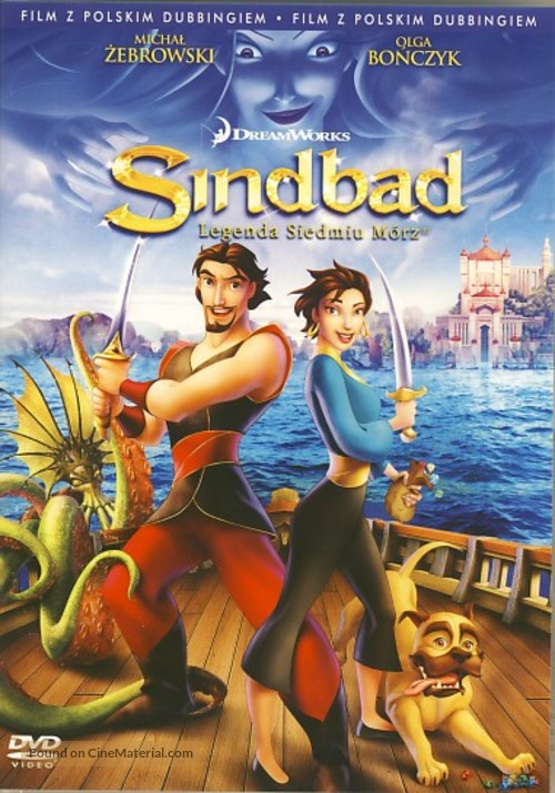 Sinbad: Legend of the Seven Seas - Polish Movie Cover